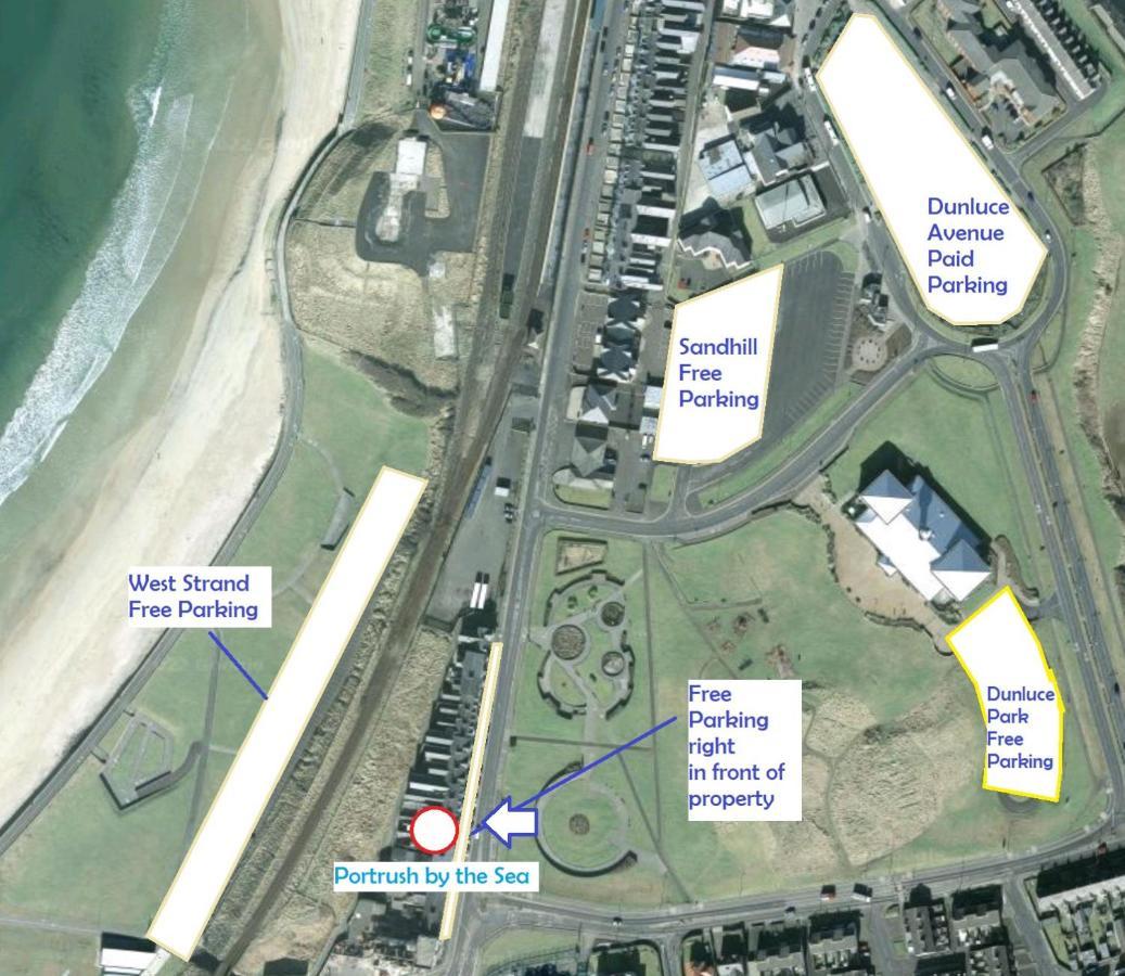 דירות 6 Dunluce Park - Portrush By The Sea מראה חיצוני תמונה
